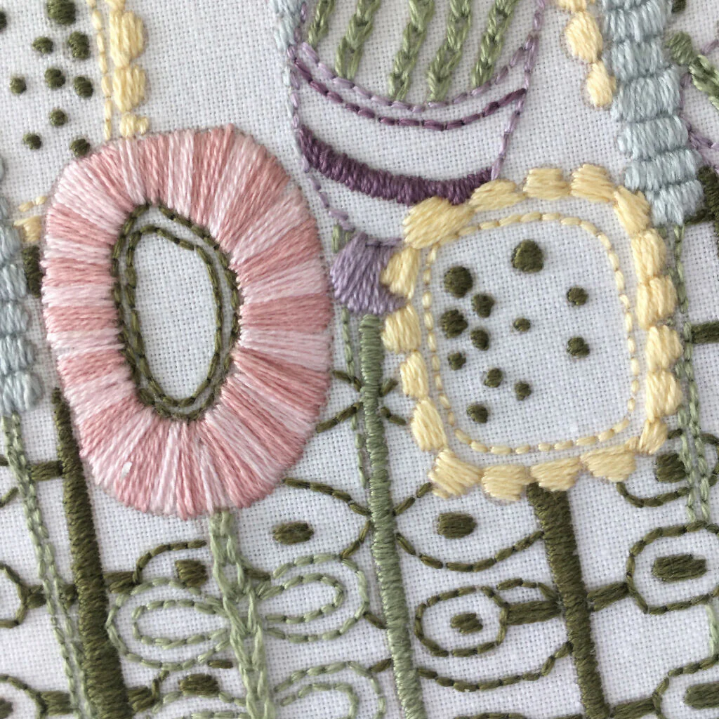 Floral Embroidery Kit - Image 4