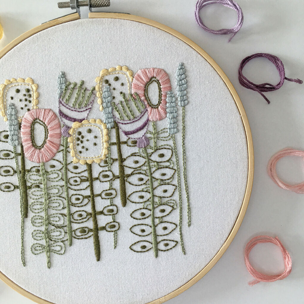Floral Embroidery Kit - Image 5