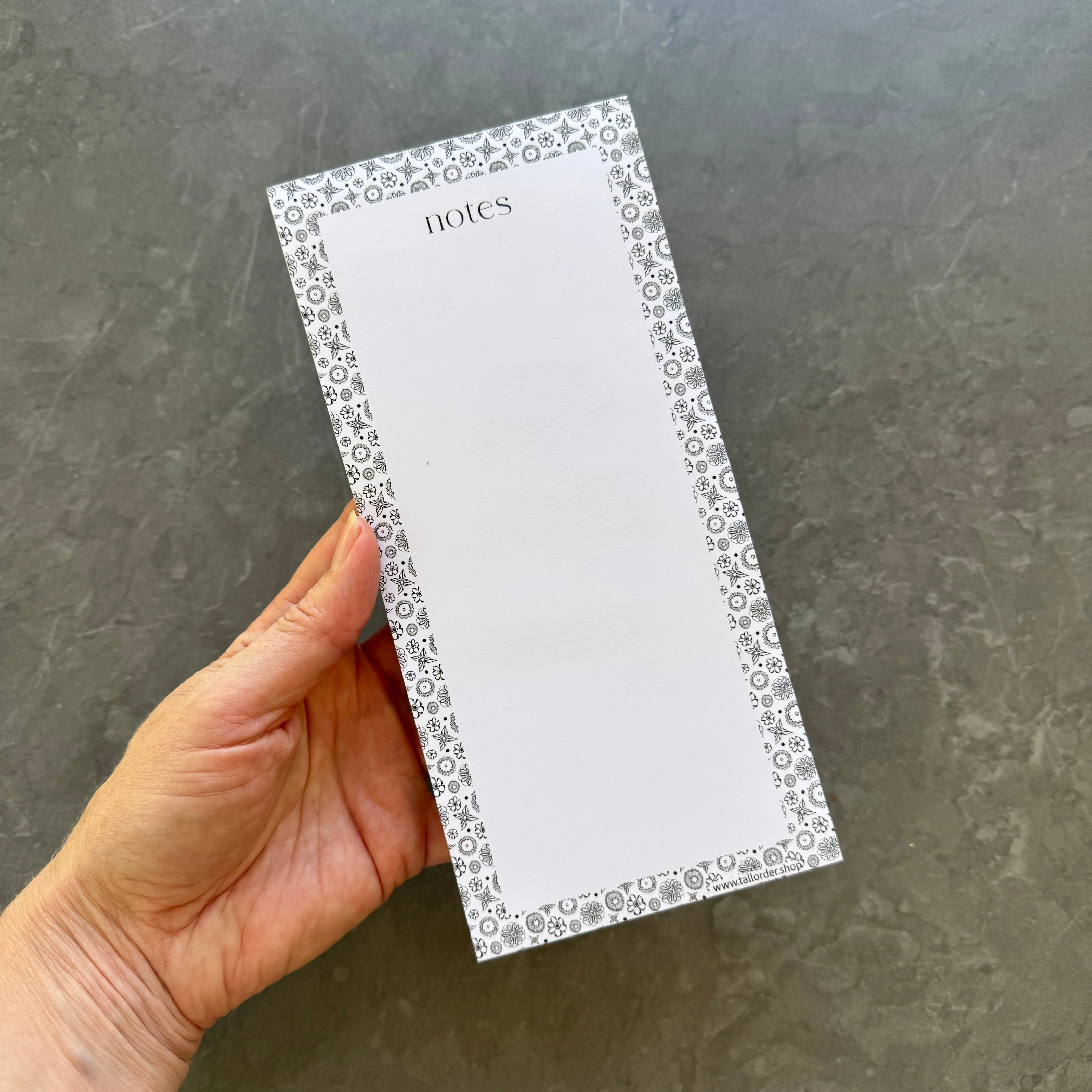 Floral Patterned To Do List Pad - Image 5