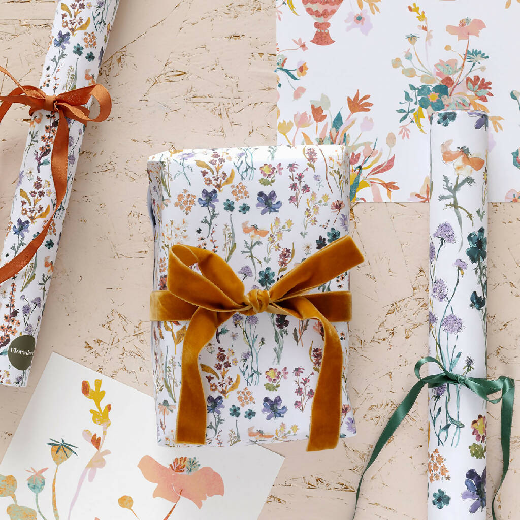 Floral Wrapping Paper Set - Image 4