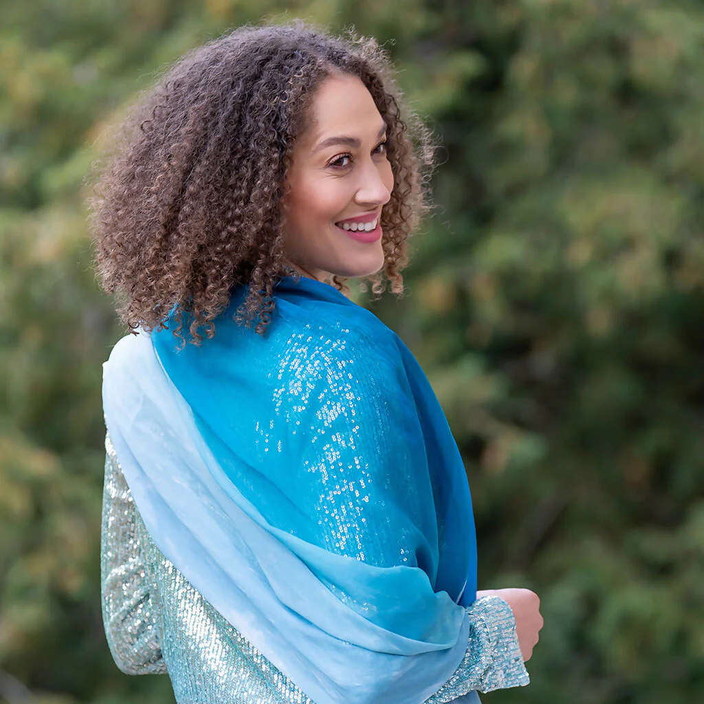 Florida sea silk scarf - Image 4