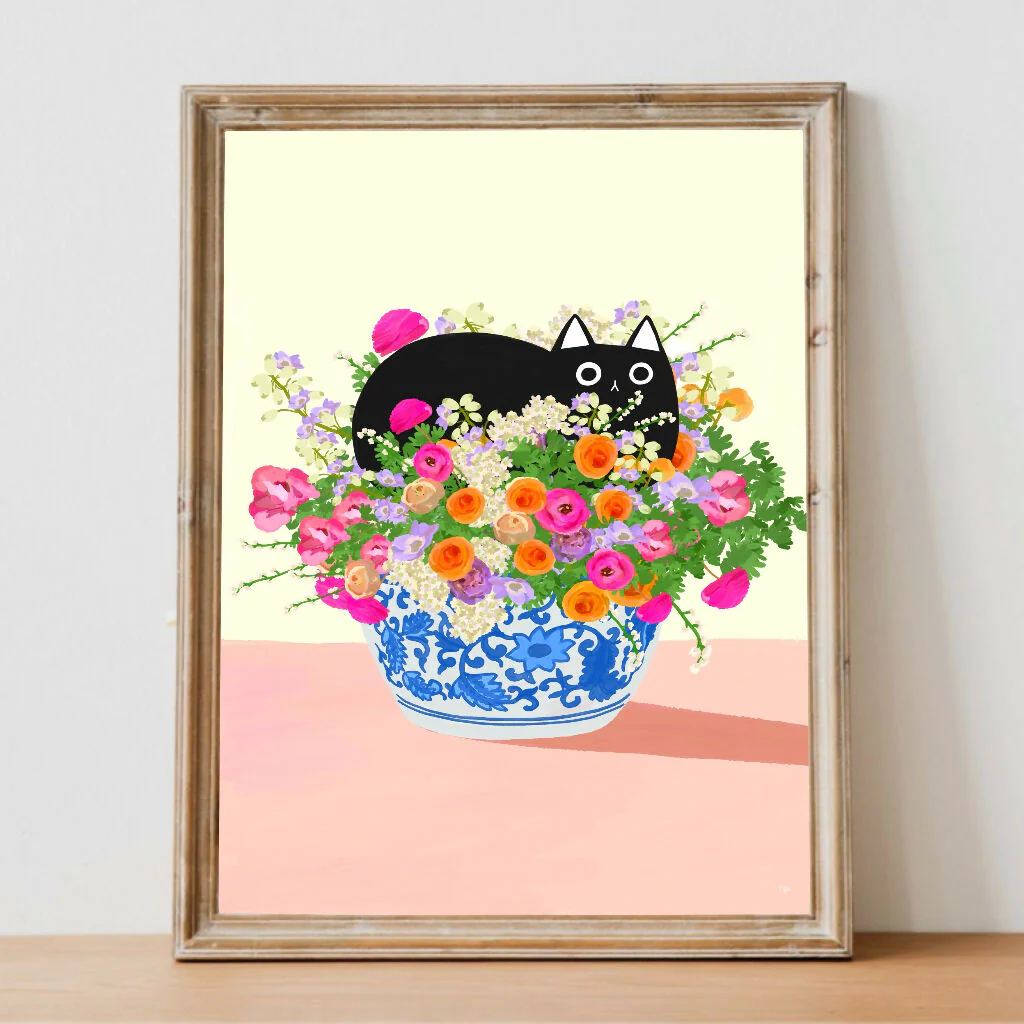 Flower Bed Print