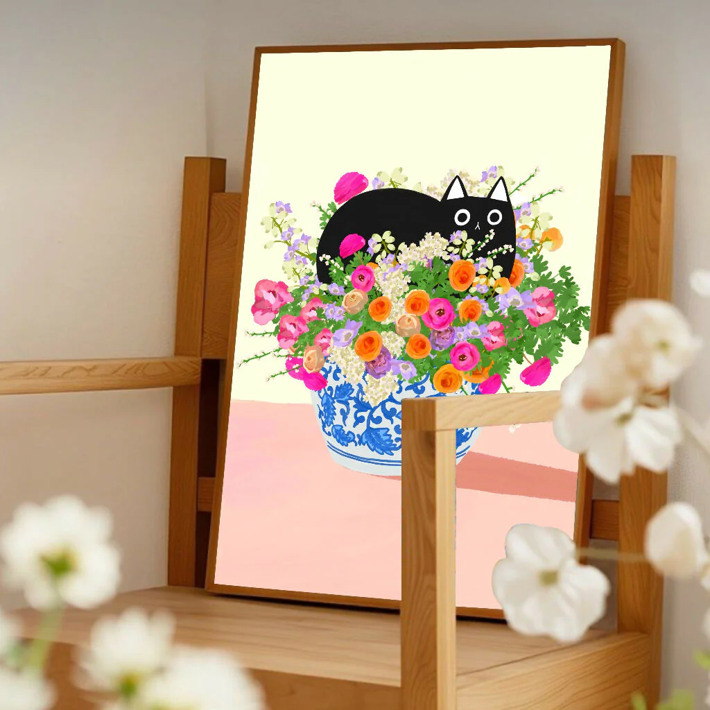 Flower Bed Print - Image 2