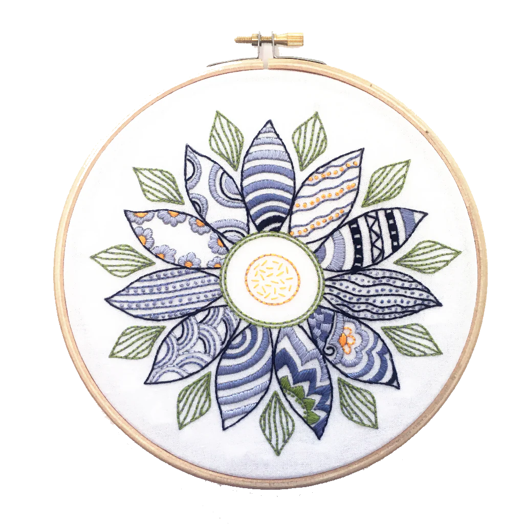 Flower Embroidery Kit - Image 2