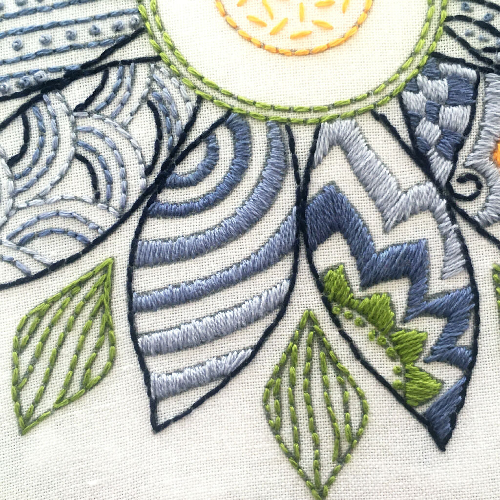 Flower Embroidery Kit - Image 3