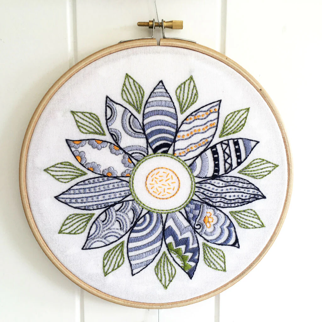 Flower Embroidery Kit - Image 4