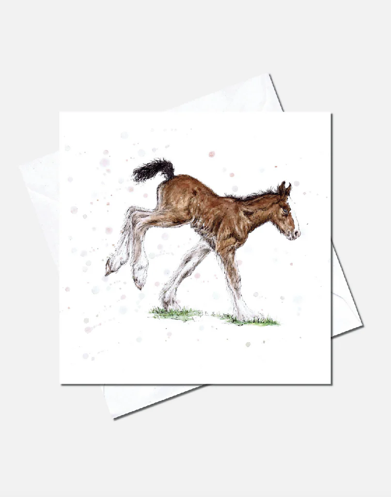 Foaling Around| Greetings Card - Image 2