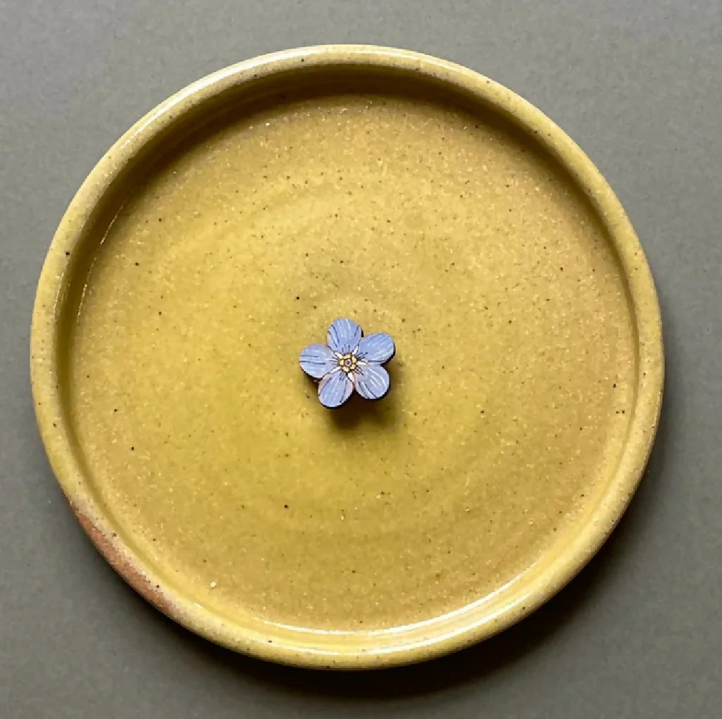 Forget me Not Mini Pin - Image 2