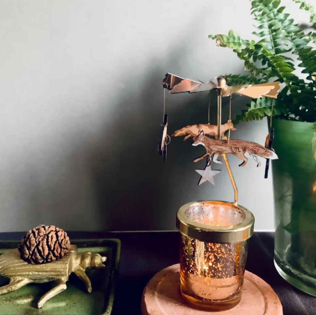 Fox Candle Carousel
