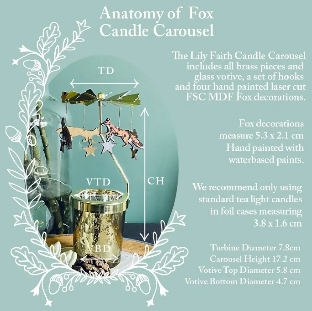 Fox Candle Carousel - Image 8