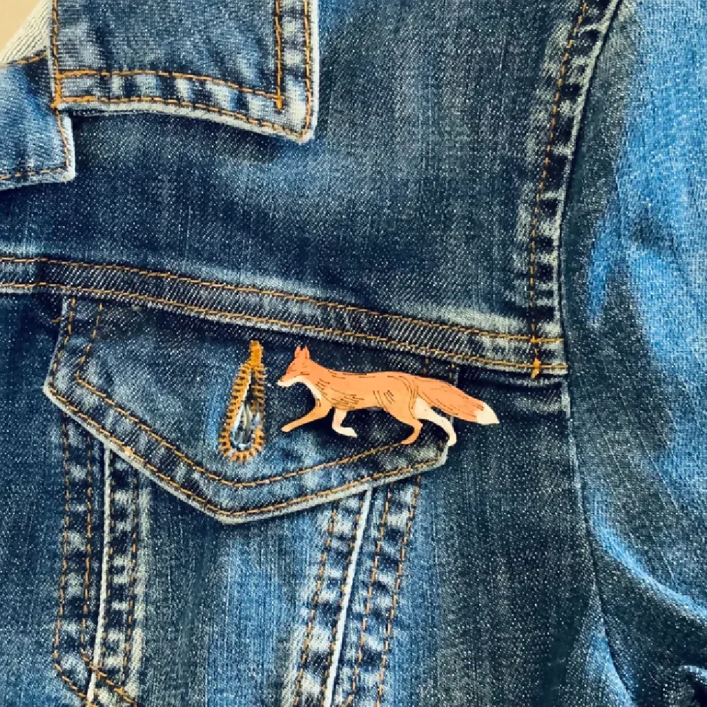 Fox Mini Pin - Image 2