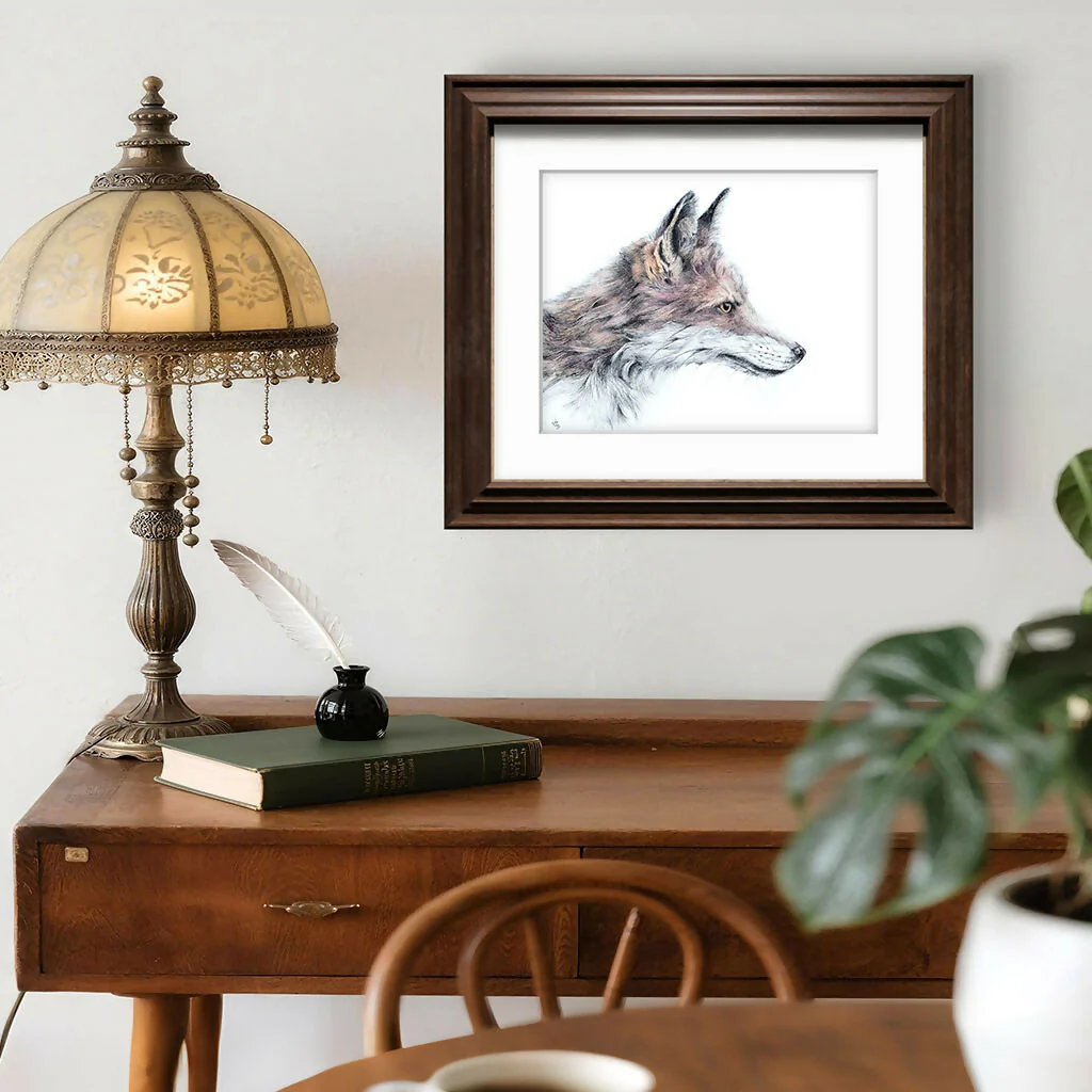 "Foxy" – Fine Art Giclée Print - Image 4