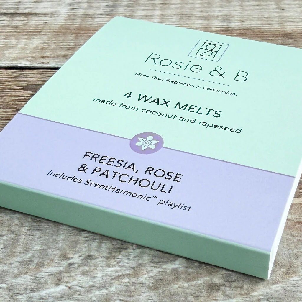 Freesia, Rose & Patchouli Wax Melts - Image 4