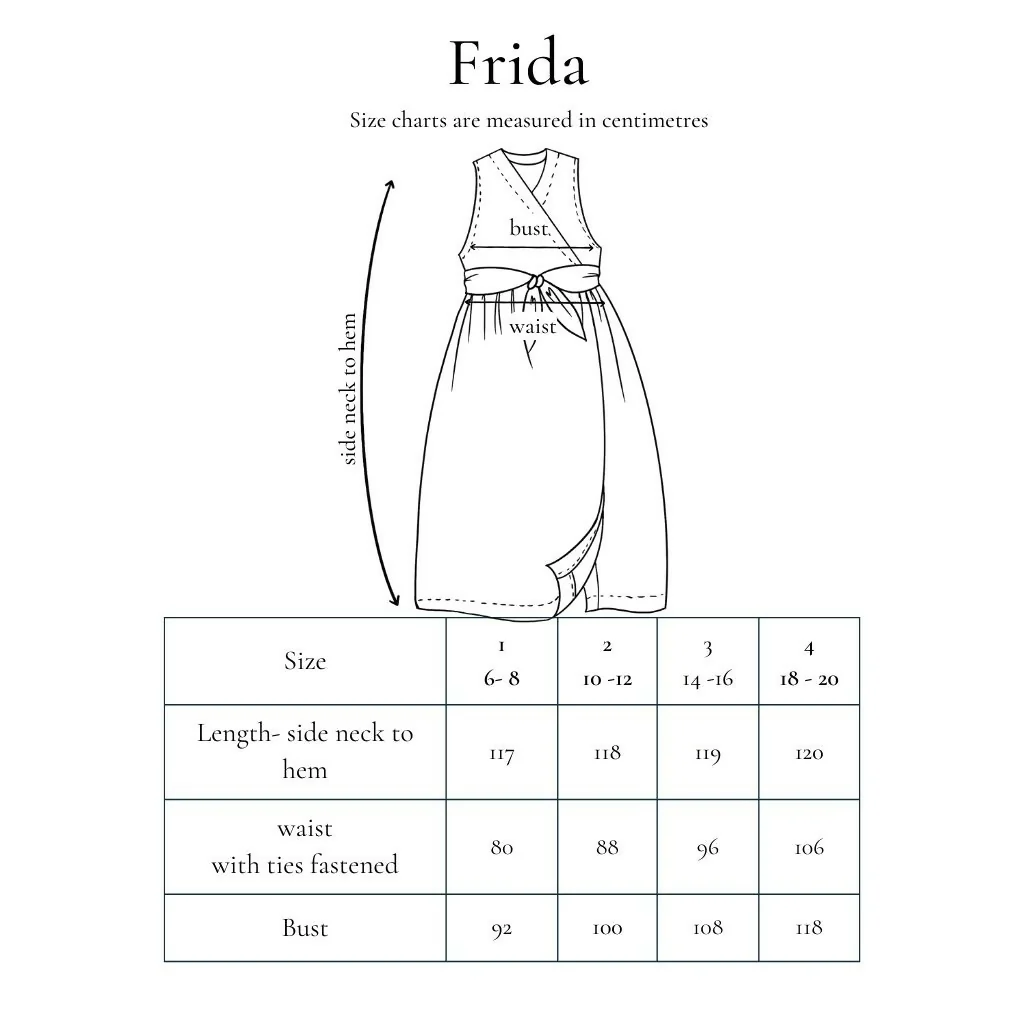 Frida Linen Wrap Dress - Image 7
