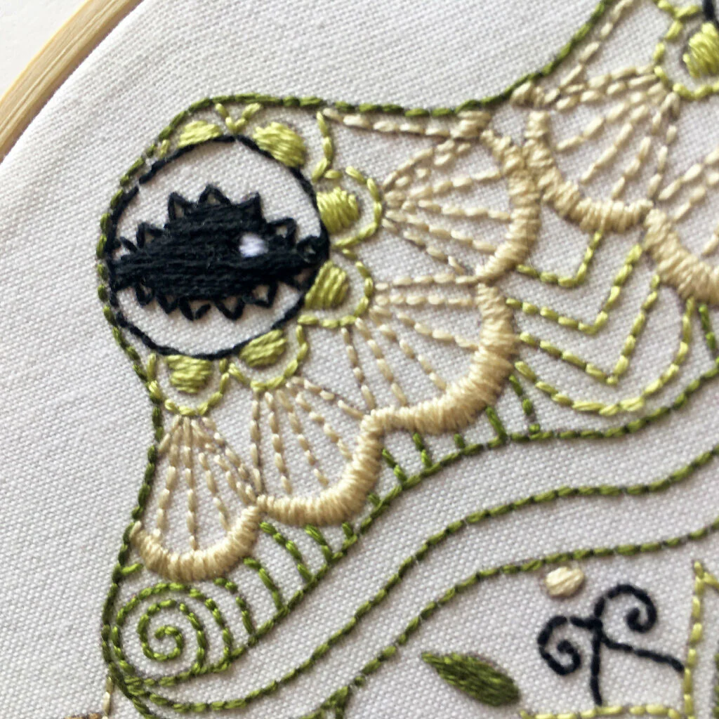 Frog Embroidery Kit - Image 5