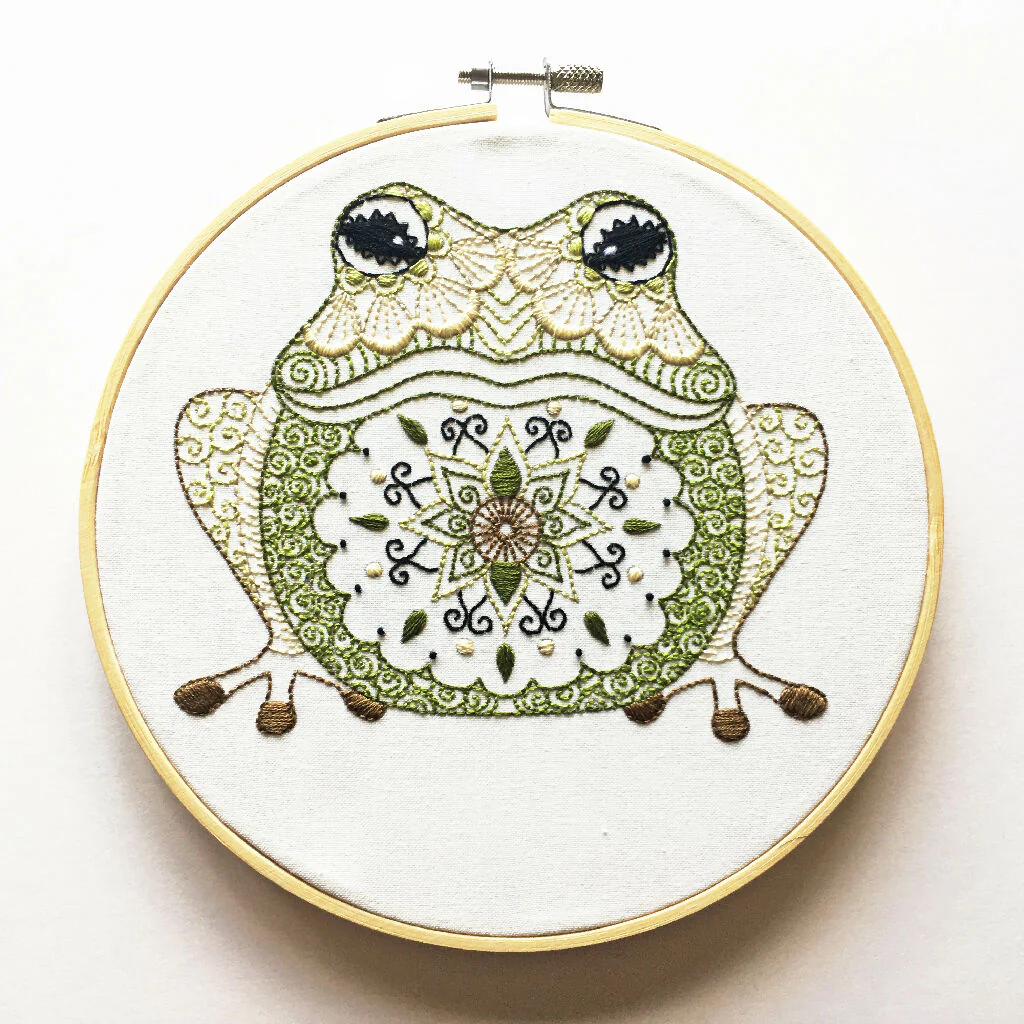 Frog Embroidery Kit - Image 6