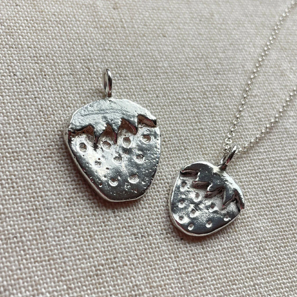 Fruit Sterling Silver Pendant necklace - Image 2