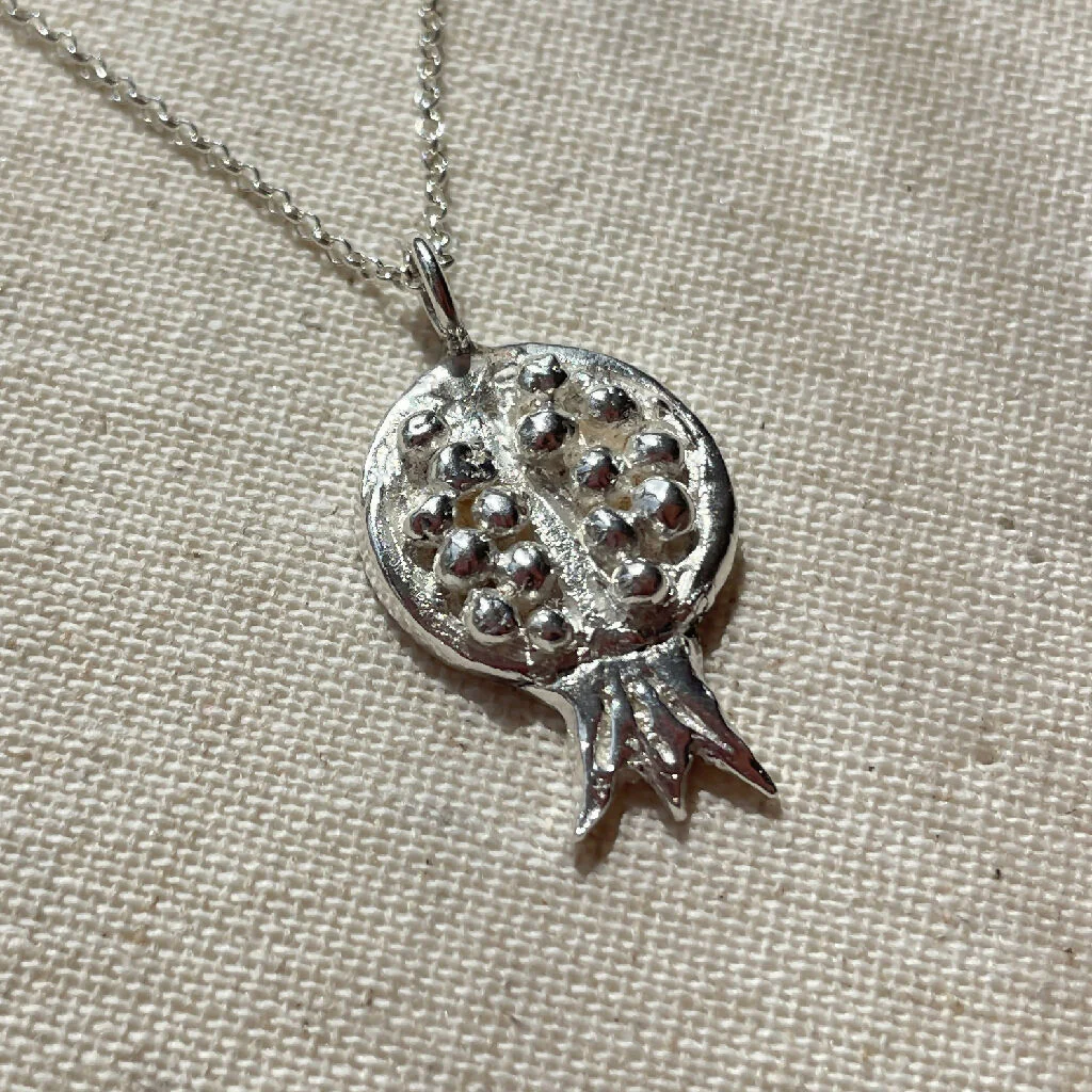 Fruit Sterling Silver Pendant necklace - Image 4