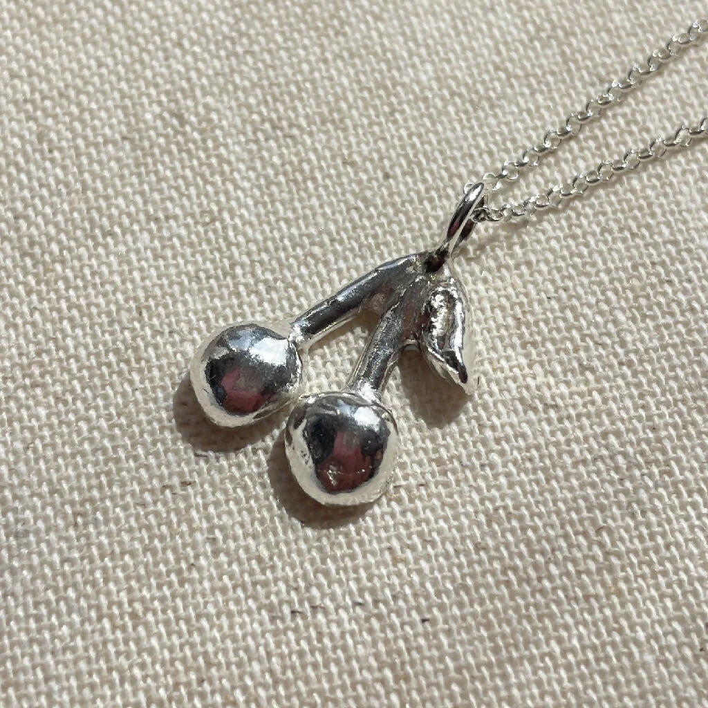 Fruit Sterling Silver Pendant necklace - Image 6