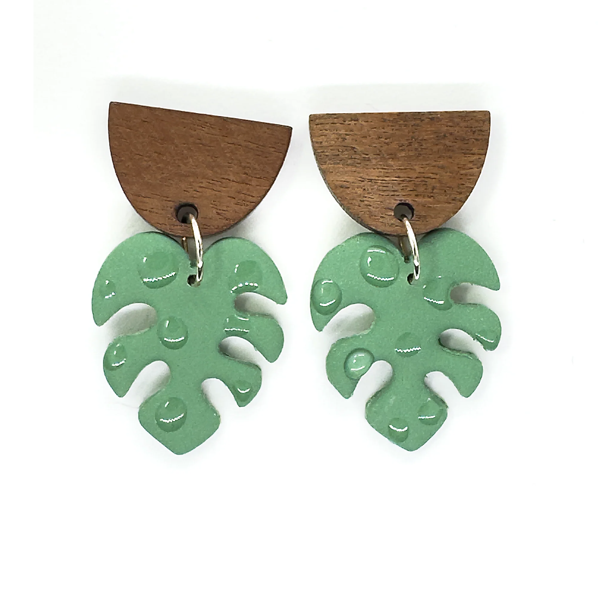 Gala | Khaki | Drop Earrings - Image 3