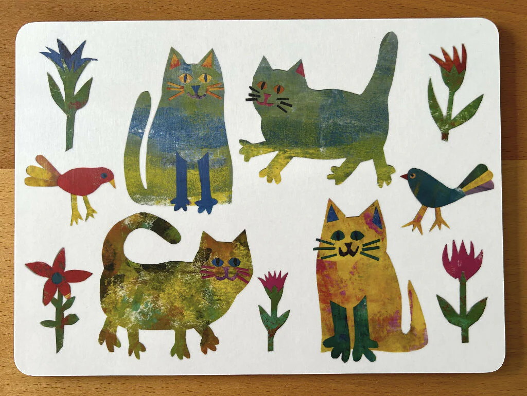 Garden Cats placemat - Image 2