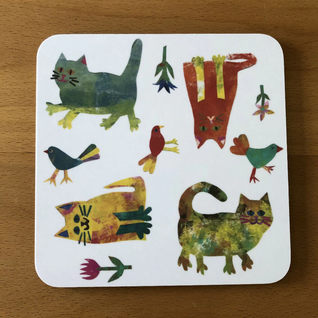 Garden Cats pot stand/trivet - Image 2