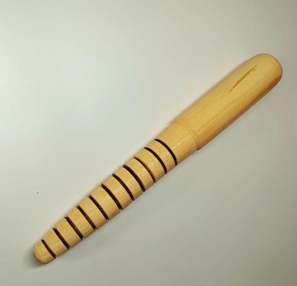 Garden Dibber - Cherry Wood - Marked in Centimeters - Image 2