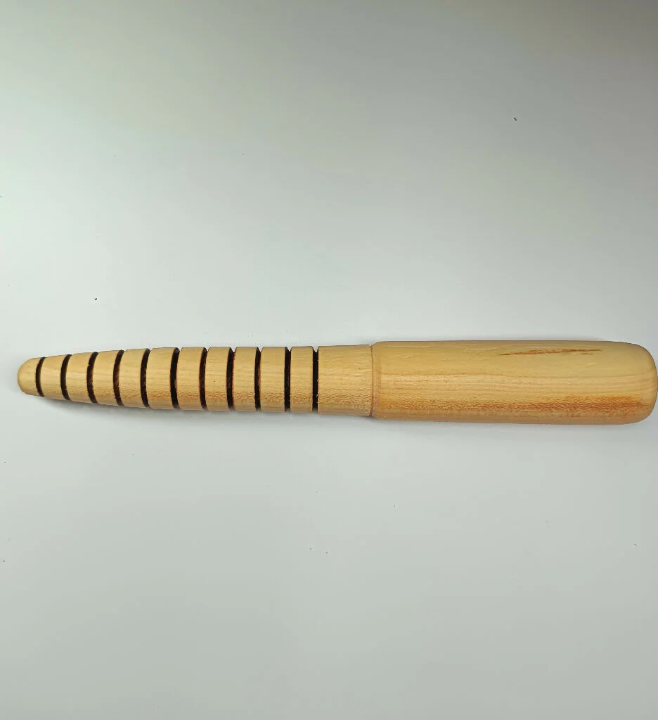 Garden Dibber - Cherry Wood - Marked in Centimeters - Image 3