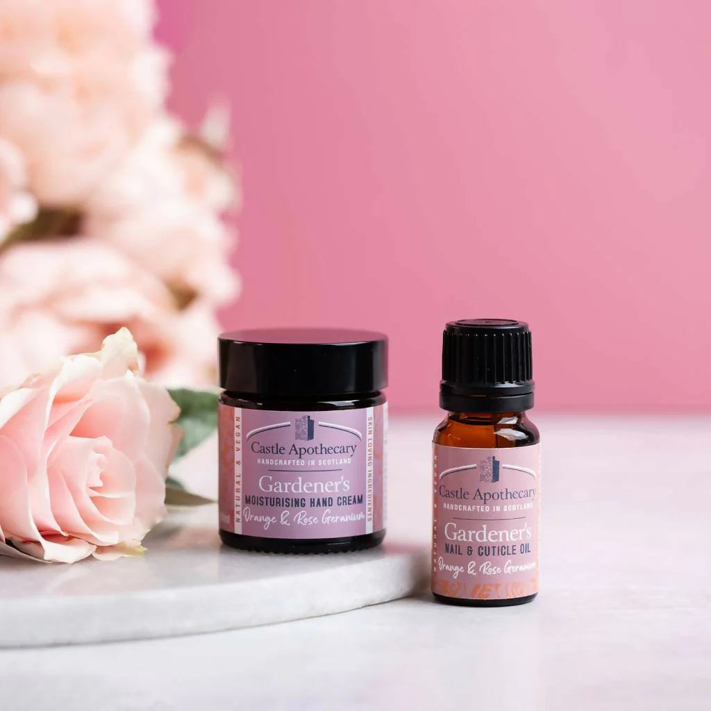 Gardener's Orange & Geranium Hand & Nail Care Duo Gift Set