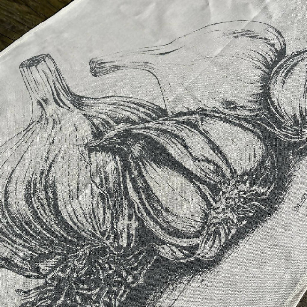 Garlic Tea Towel - Image 4