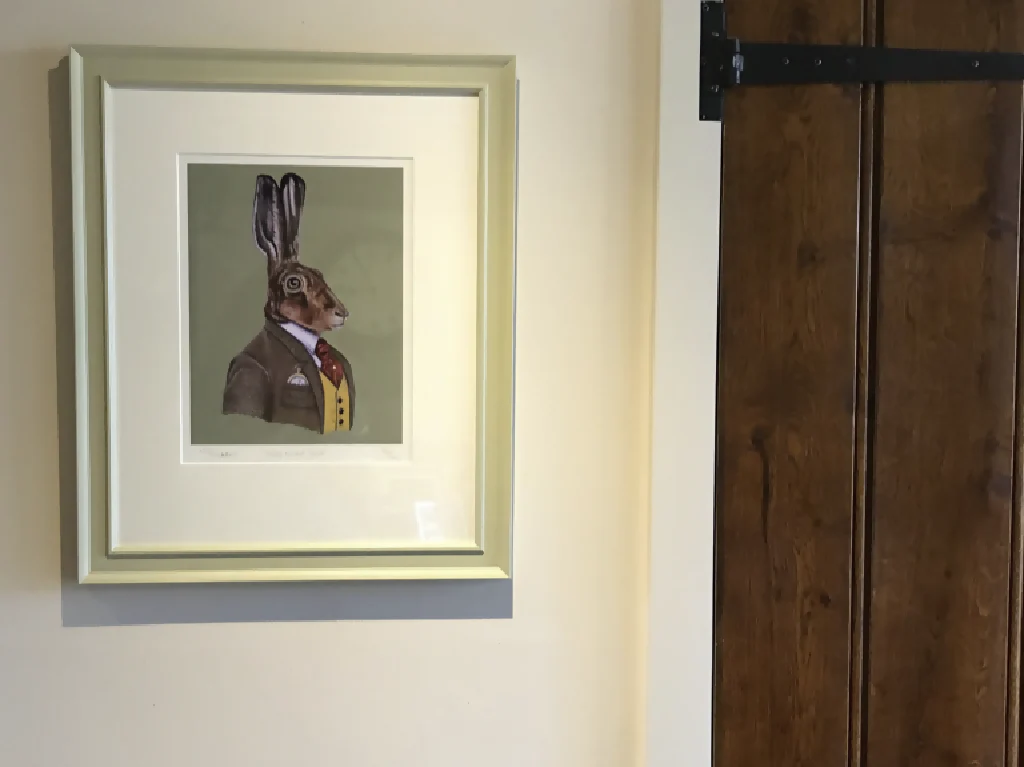 Gentleman Hare Limited Edition Giclée Print - Image 2