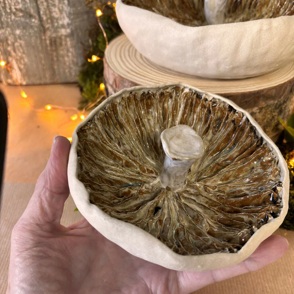 Giant field mushroom ceramic - Image 7