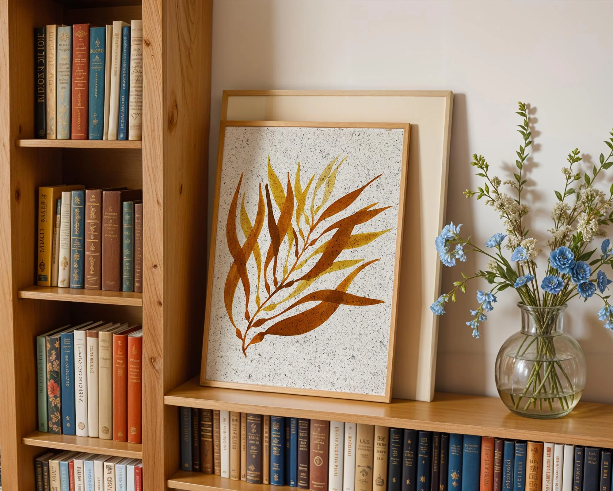 Giant Kelp Print on Seaweed Paper