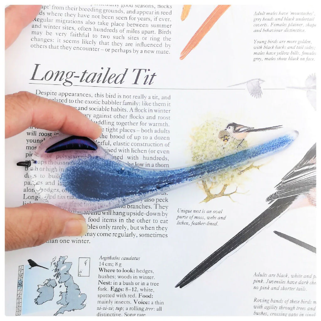 Gift Set, Five Hanging Glass Bird Decorations - Image 5