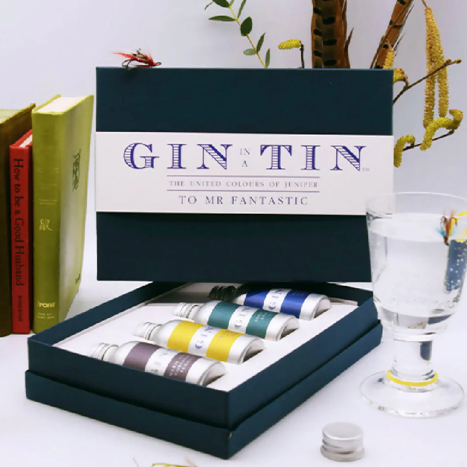 Four Gins for A Mr Fantastic | 35ml x 4 Tins