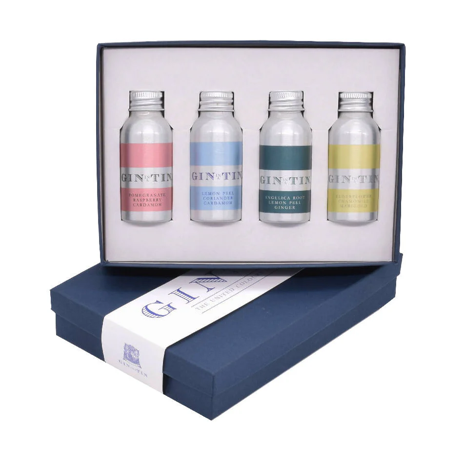 GIFT SET OF FOUR MINIATURE GINS - SPRING - Image 2