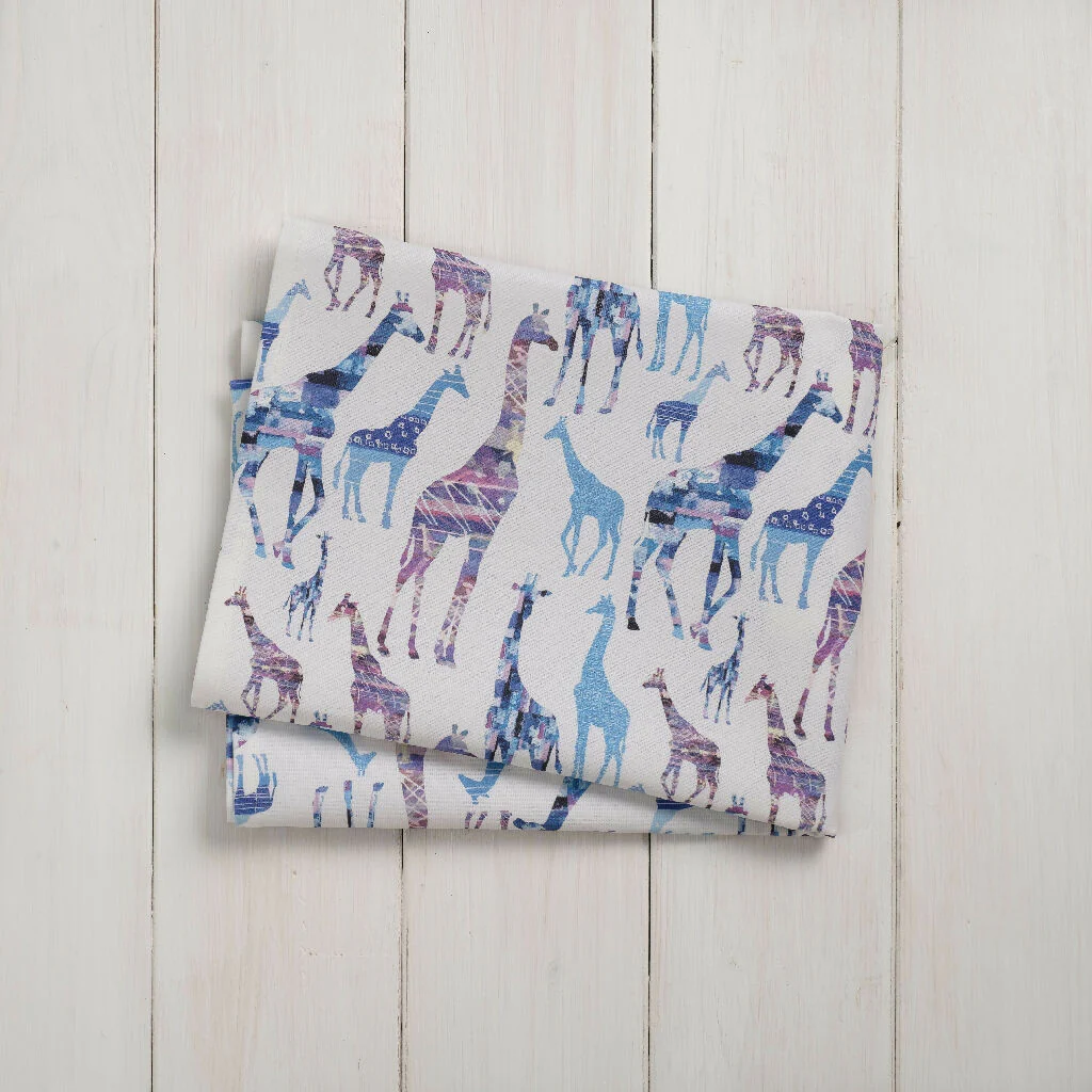 Giraffe Linen Tea Towel - Image 4