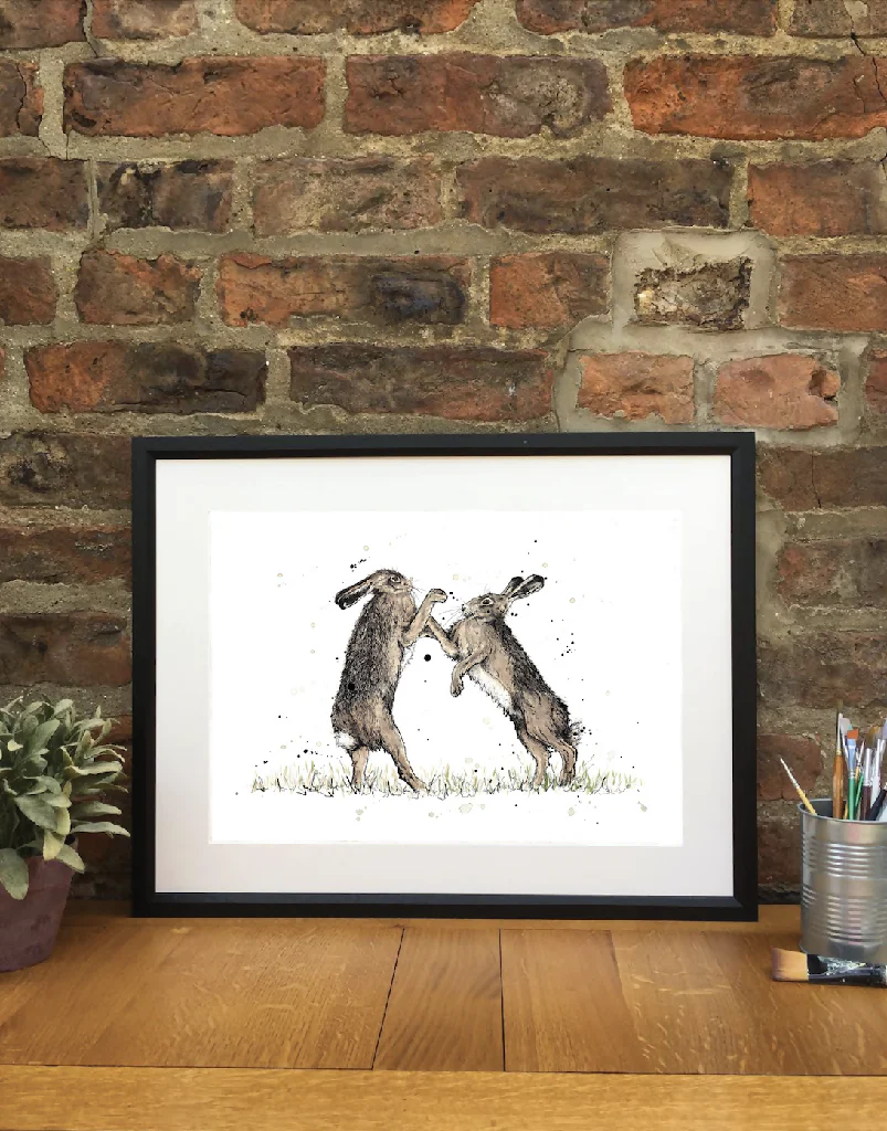 Gloves Off | signed Limited Edition Print