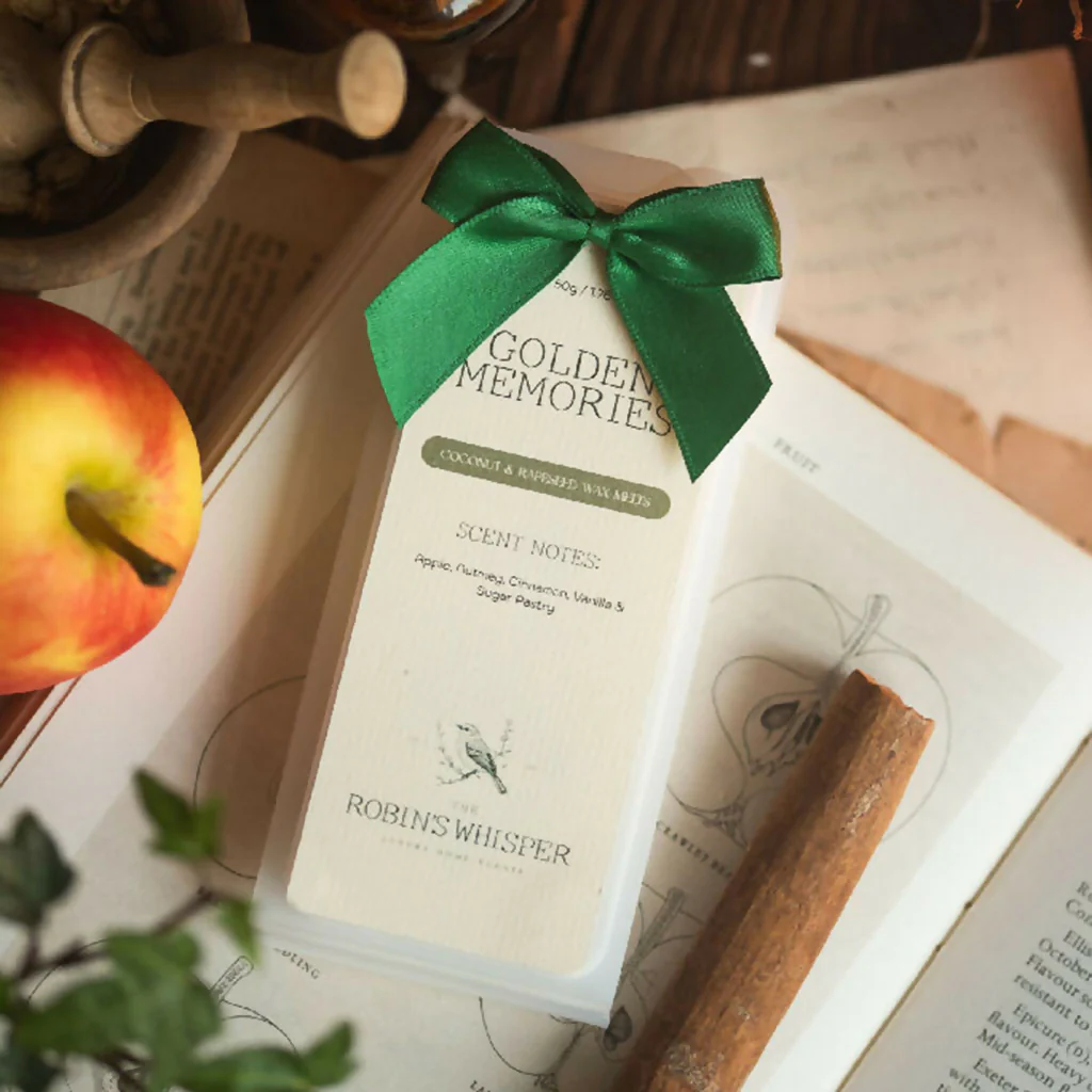 Golden Memories botanical wax melt