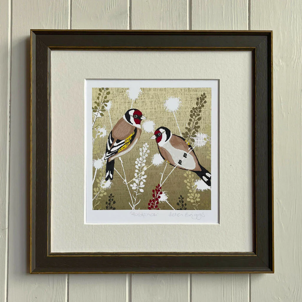 Goldfinch -Signed and mounted Giclée Art Print - Image 2