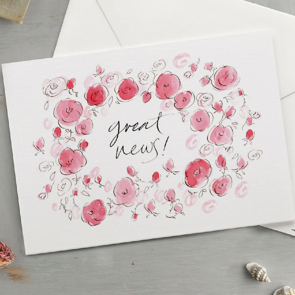 'Great News!' Congratulations Card - Image 2