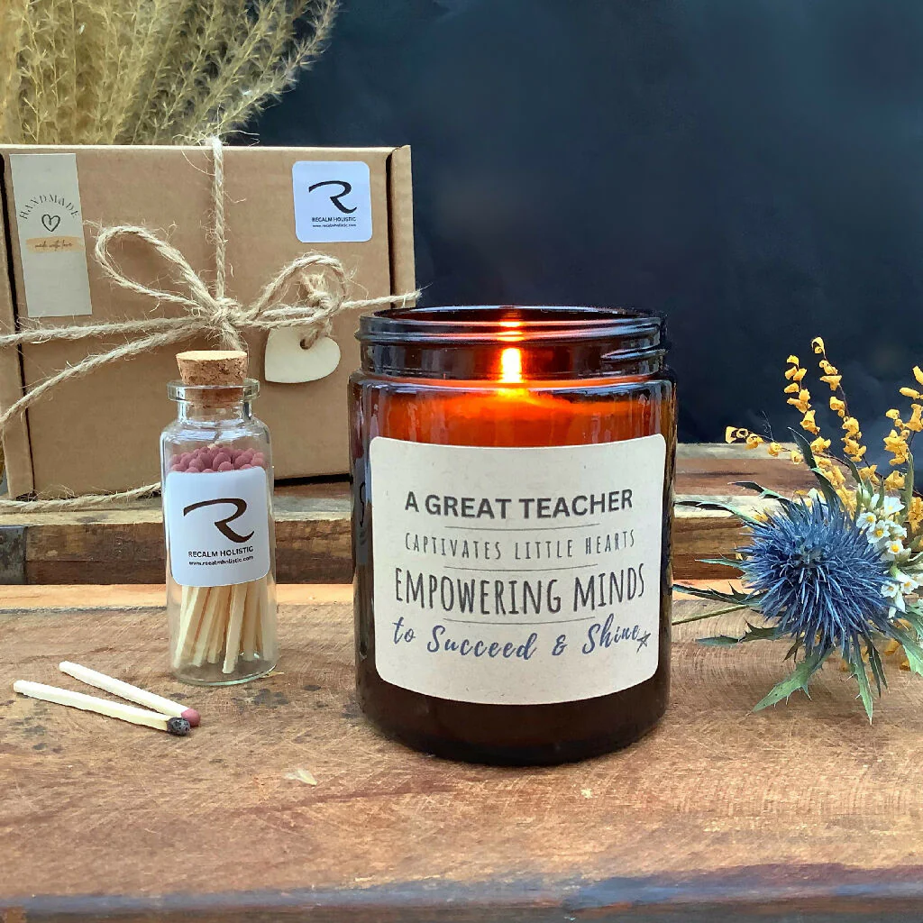 Great Teacher - Aromatherapy Candle - Image 2