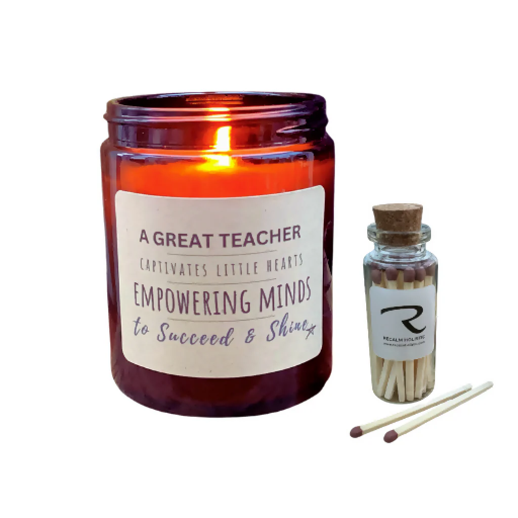 Great Teacher - Aromatherapy Candle - Image 3