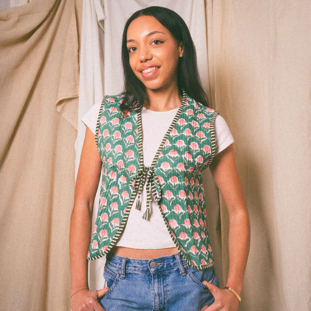 Green Amour Waistcoat