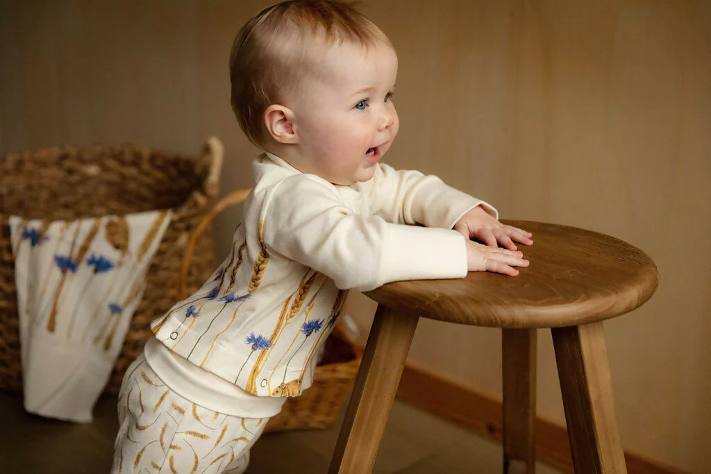 premium extendable babygrow (made from organic & regenerative cotton) - Image 3