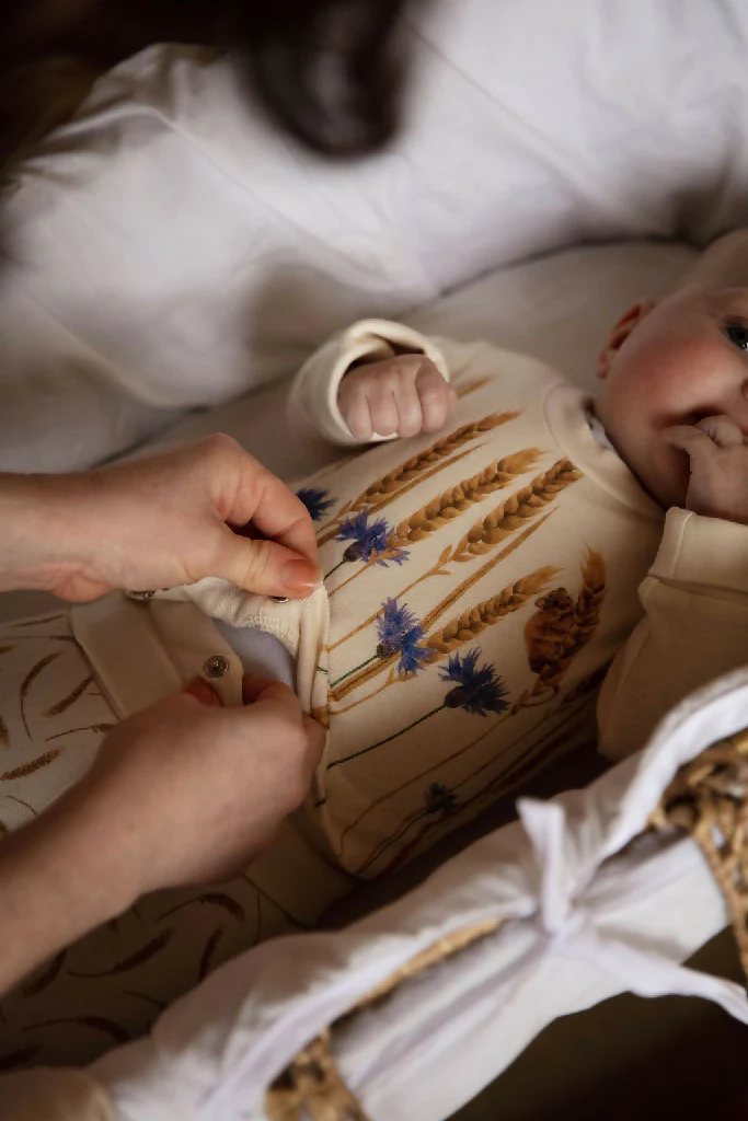 premium extendable babygrow (made from organic & regenerative cotton) - Image 5