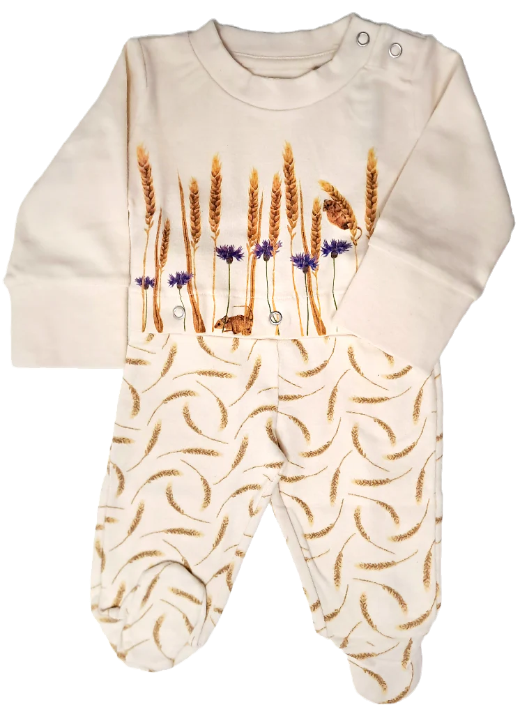 premium extendable babygrow (made from organic & regenerative cotton) - Image 9