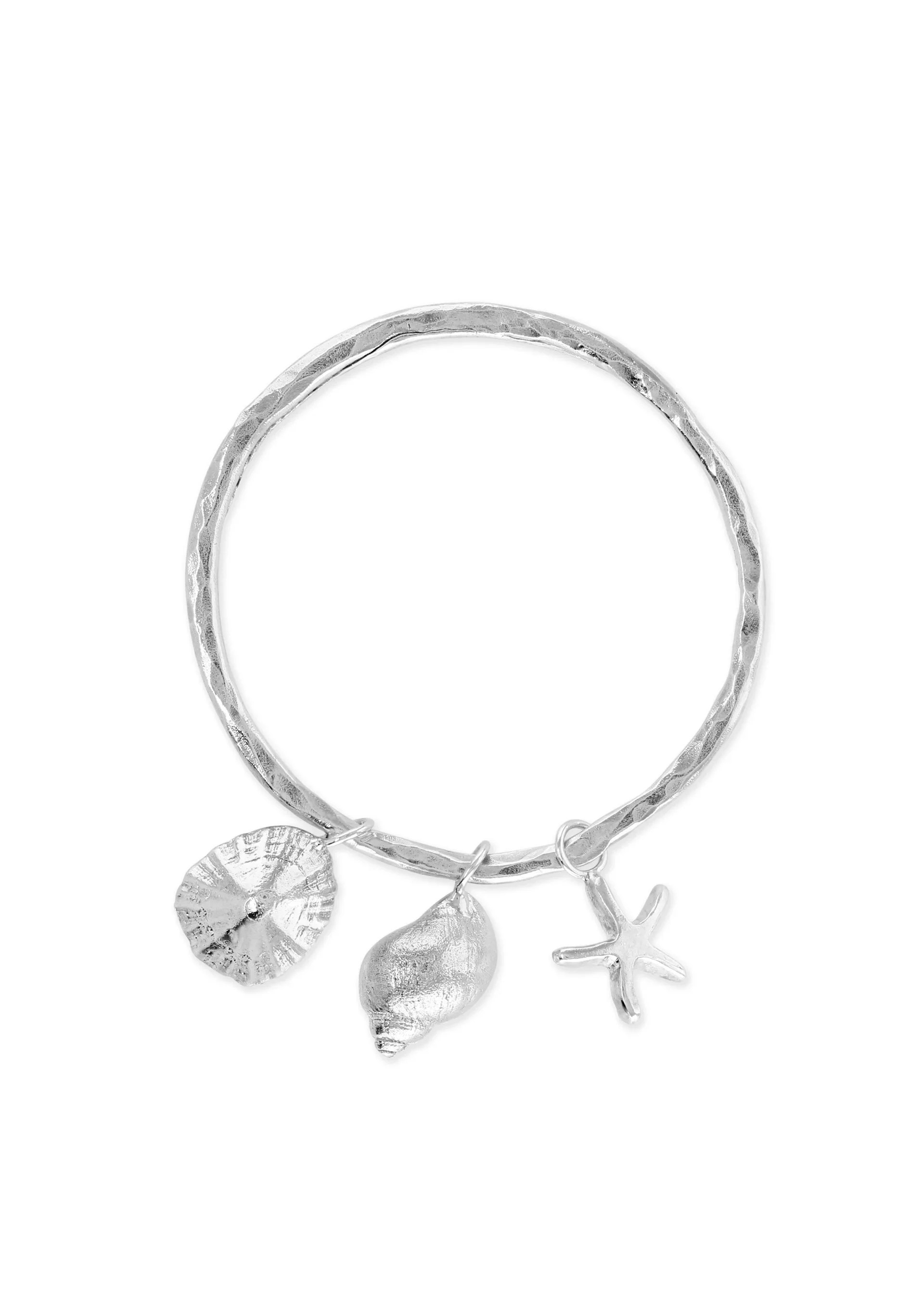Hammered Beach Bangle - Image 5