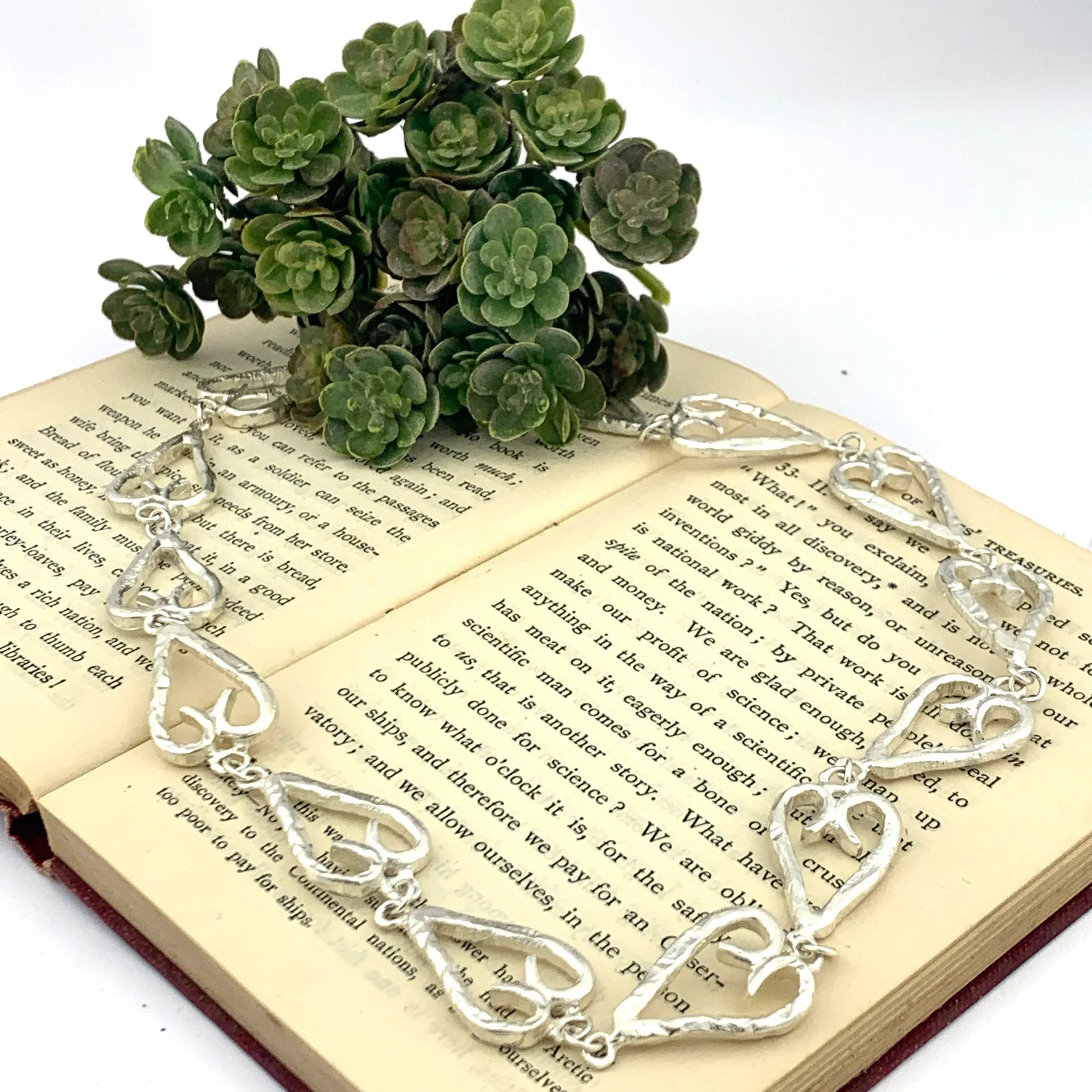 Hammered Heart Necklace - Image 6