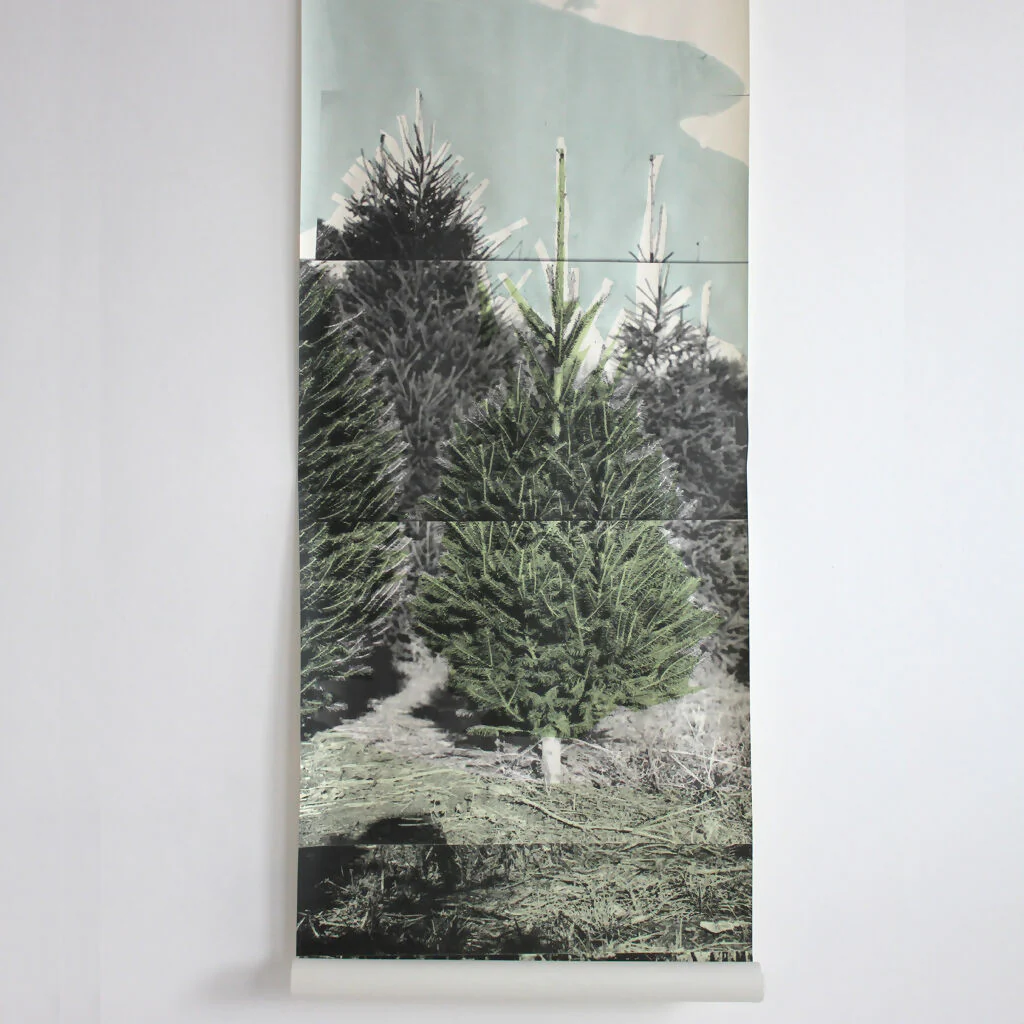 Hand Printed Christmas Tree - Image 3